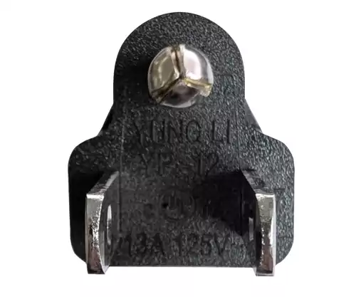 Maitinimo kabelis Amerika JAV NEMA 5-15P, B-C19 tipo, AWG16, SJT, patvirtinimai: UL/CSA, juodos spalvos, ilgis 1,80 m