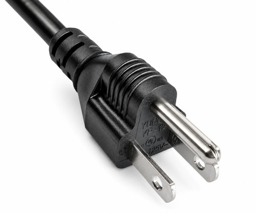 Netzkabel Amerika USA NEMA 5-15P, Typ B auf C19