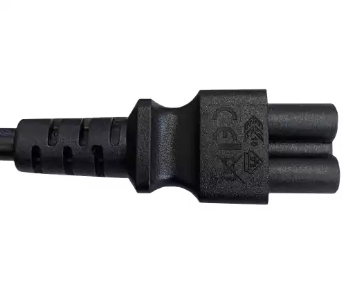 Maitinimo kabelis Australija, I tipo, C5, 0,75 mm², SAA, juodas, 1,80 m ilgio