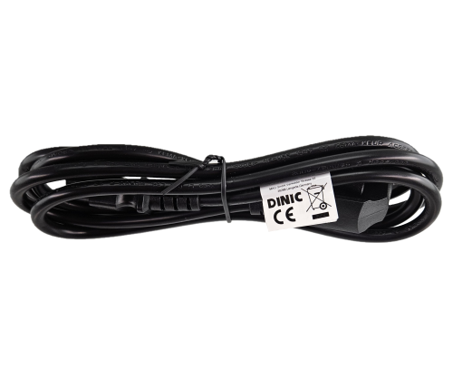 Netkabel Israël type H naar C5, 0,75mm², goedkeuring: SII, zwart, lengte 1,80m