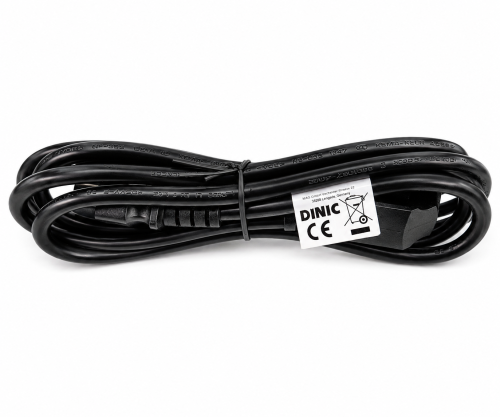 Câble d'alimentation Israël type H sur C5, 0,75mm², homologation : SII, noir, longueur 1,80m