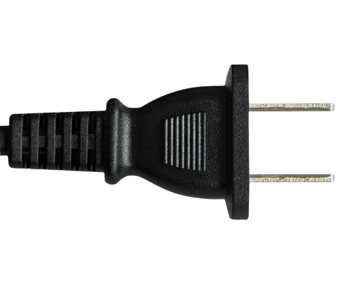 Cablu de alimentare China NEMA 1-15P, tip A la C7, 0,75mm², aprobare: CCC, negru, lungime 1,80m