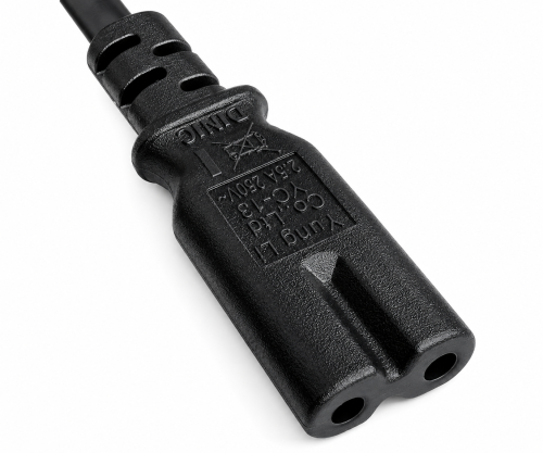 Netzkabel China NEMA 1-15P, Typ A auf C7,