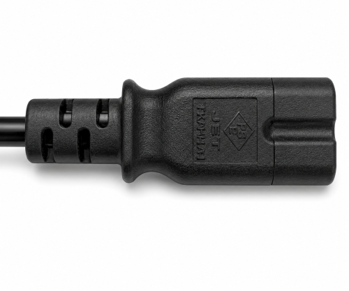 Καλώδιο δικτύου Ιαπωνίας τύπου A έως C7, 0,75mm², εγκρίσεις: μαύρου χρώματος, μήκους 1,80m