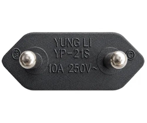 Cablu de rețea tip C Elveția la C7, 0,75mm², CH 2-pini, IEC 60884-1, SEV, negru, lungime 1,80m