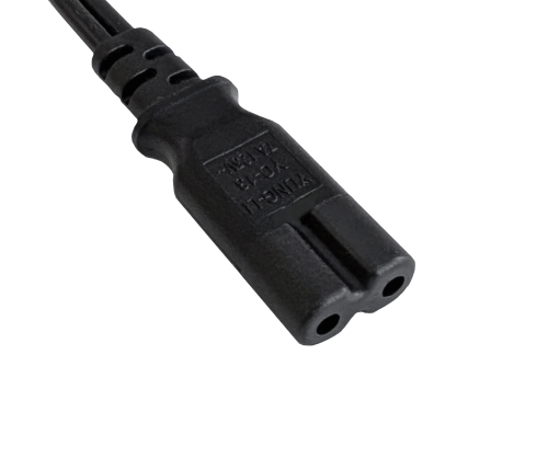 Netzkabel Amerika USA NEMA 1-15P, Typ A auf C7