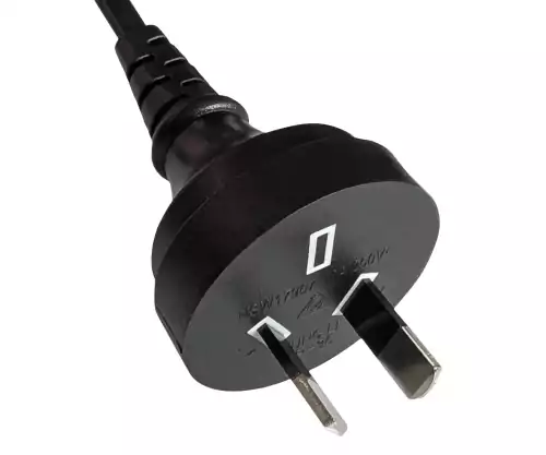 Netzkabel Australien Typ I auf C7 90°
