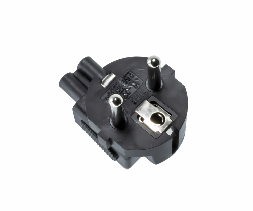 Tápegység, hálózati adapter CEE 7/7 C5 Mickey Mouse 90°-ra