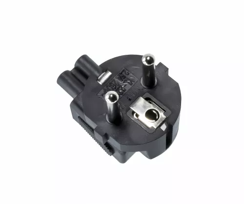 Voedingsadapter, netadapter CEE 7/7 naar C5 Mickey Mouse 90° Voedingsadapter, netadapter CEE 7/7 naar C5 Mickey Mouse 90°