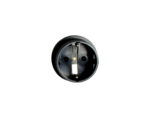 Strømadapter, nettadapter sikkerhetskontakt CEE 7/3 til C14 IEC-plugg, UPS-adapter, YL-3223