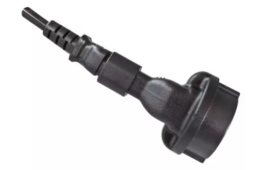 Adaptador de corriente, enchufe de seguridad CEE 7/3 a enchufe IEC C14, adaptador SAI, YL-3223