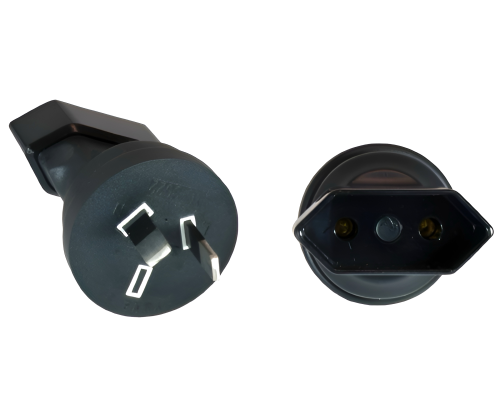 Adaptador de corriente Euro C1 de 2 clavijas a AUS AS/NZS3112 de 2 clavijas tipo I para Australia y China, YL-3622