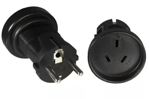 Power adapter Australia/China, AUS 3pin female type I to CEE 7/7, YL-2235