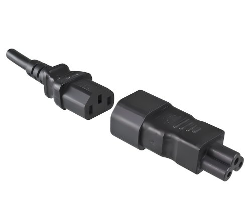 Netzadapter Kaltgerätestecker C14 auf C5