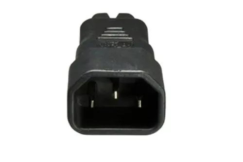 Power adapter, power adapter small device plug C7 to C14 cold device plug