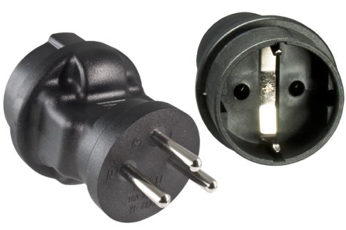 Power adapter Israel CEE 7/3 socket to ISR type H 3pin plug, YL-4823