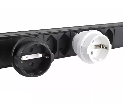 Power adapter Switzerland CEE 7/3 socket to CHE type J
