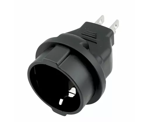 Stromadapter Amerika CEE 7/3 Buchse auf NEMA 5-15P 3pin Stecker Typ B, YL-1223