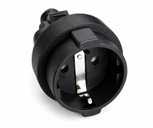 Netz Adapter Kabel C14 auf Schutzkontaktbuchse