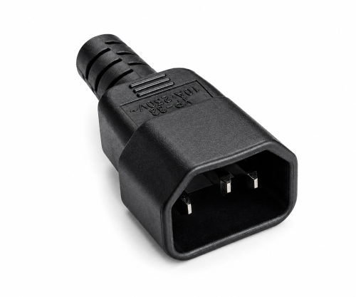 Netz Adapter Kabel C14 auf Schutzkontaktbuchse