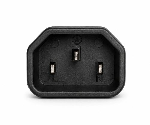 Netz Adapter Kabel C14 auf Schutzkontaktbuchse