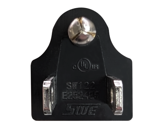 Cabo de rede eléctrica América EUA NEMA 5-15P, tipo B para C13, com mecanismo de bloqueio, aprovações: UL/CSA, preto, comprimento 2,00m