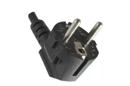 Power cord Europe LSZH, CEE 7/7 90° to C13