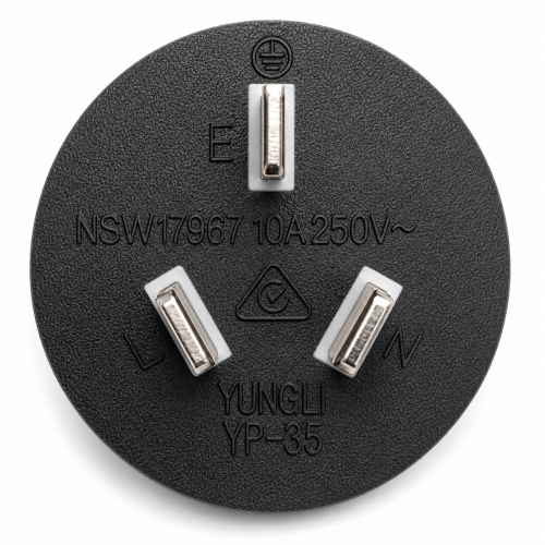 Cablu de alimentare Australia tip I la C13, 1mm², SAA, negru, lungime 3.00m