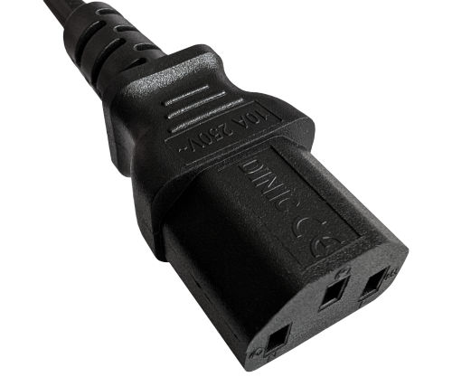 Netzkabel Brasilien Typ N auf C13