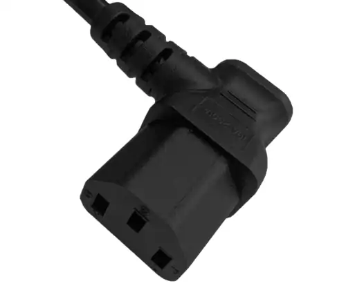 Netzkabel Dänemark Typ K 90° auf C13 90°