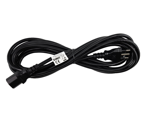 Καλώδιο δικτύου Ιταλίας τύπου L σε C13, 1mm², έγκριση: μήκους 5.00m.