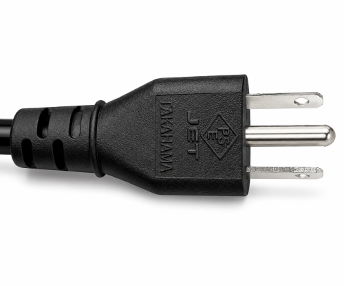 Καλώδιο δικτύου Ιαπωνίας τύπου B έως C13, 2mm², εγκρίσεις: μαύρου χρώματος, μήκους 3.00m