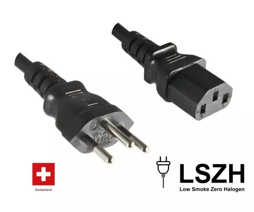 Power cord Switzerland LSZH type J Power cord Switzerland LSZH type J