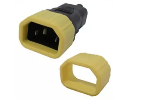 Slip-on sleeve for C14, SecureSleeve, yellow