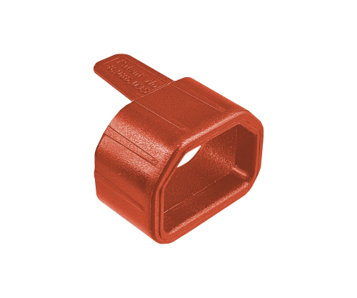 Push-on sleeve for C14, SecureSleeve, red