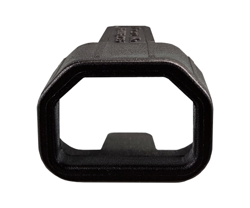 Push-on sleeve for C14, SecureSleeve, black