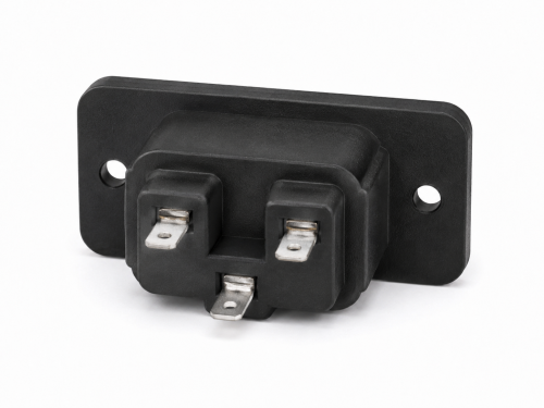 DINIC IEC 60320-C20 Einbaubuchse zum Schrauben, 16 A, 250 V~, Bulk Verpackung