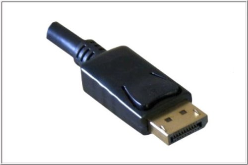 Kabel DisplayPort, 2x priključek DP, standardiziran VESA, različica 1.3, 5K3K, črn, polivinilasta vrečka DINIC, dolžina 2,00 m