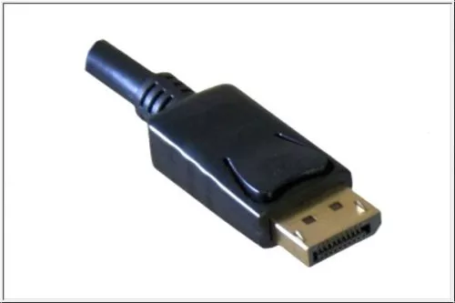DisplayPort cable, 2x DP male, VESA standardized, version 1.3, 5K3K, black, length 2.00m, DINIC polybag
