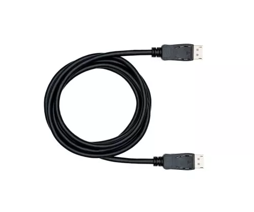 DisplayPort 1.4 Kabel, 2x DP Stecker, 8K, Unterstützung 8K/60HZ, 32.4GBpS, schwarz, DINIC Box mit Euroloch, 2m