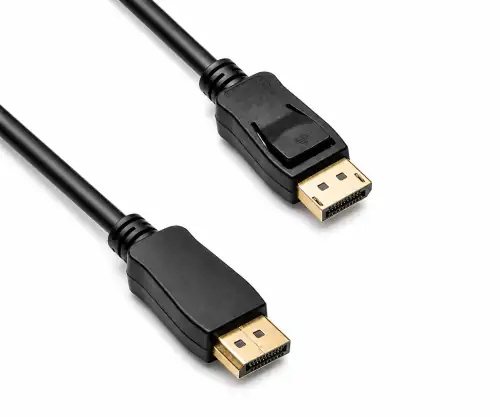 Cavo DisplayPort 1.4 da maschio a maschio, supporto 8K/60HZ, 32,4GBpS, nero, DINIC Polybag, 2m