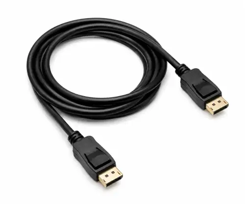 DINIC DisplayPort 1.4 connection cable, 8K, 8K (60Hz), 5K (120Hz), 4K2K (240Hz), black, DINIC Polybag, 5m