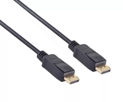 DINIC DisplayPort 1.4 connection cable, 8K, 8K (60Hz), 5K (120Hz), 4K2K (240Hz), black, DINIC Polybag, 5m