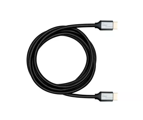 HDMI 2.1 cable, 2x male aluminium housing, 1m 48Gbps, 4K@120Hz, 8K@60Hz, 3D, HDR, DINIC Polybag