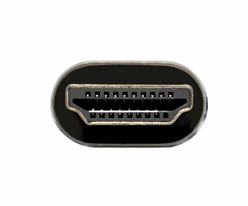 DINIC Premium HDMI 2.1 cable - 8K@60Hz, 48 Gbps, carcasa de aluminio, 3D, HDR, DINIC Polybag, 2m