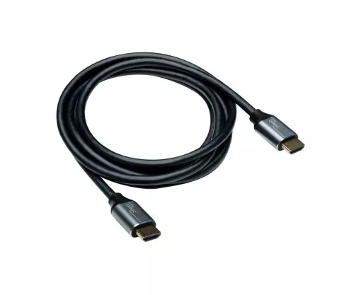 HDMI 2.1 cable, 2x male aluminium housing, 5m 48Gbps, 4K@120Hz, 8K@60Hz, 3D, HDR, DINIC Box