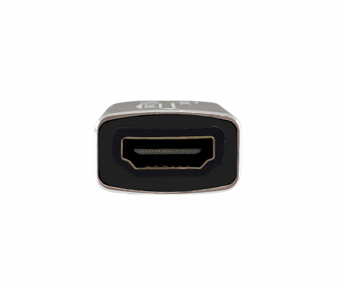 DINIC HDMI-A-stik, 8K, metal HDMI-A-stik til stik, 8K 60Hz / 4K 120Hz, DINIC-boks med Euro-hul