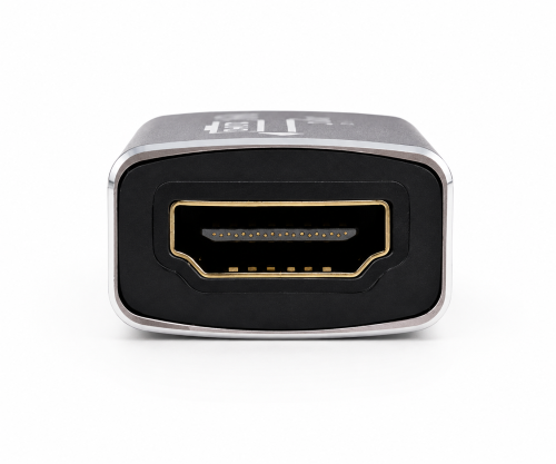 DINIC HDMI-A savienotājs, 8K, metāls HDMI-A ligzda uz ligzdu, 8K 60Hz / 4K 120Hz, polietilēna maisiņš
