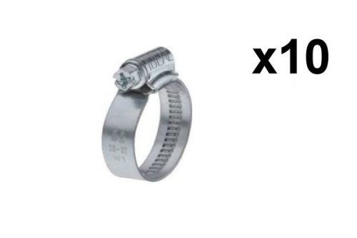 Collier de serrage 9W1, 20-32mm, quantité : 10 pièces