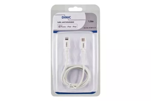 USB C auf Lighting Kabel, 2m, MFi zertifiziert unterstützt Power Delivery, weiß